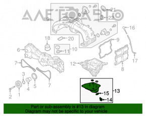 Palet de ulei Subaru Forester 19- SK 2.5 FB25D