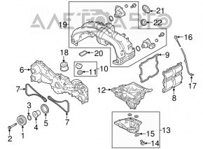 Palet de ulei Subaru Forester 19- SK 2.5 FB25D