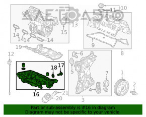 Palet ulei Honda Civic X FC 16-21 K20C2 2.0