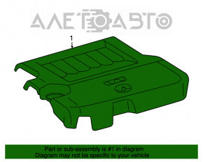 Capacul motorului Lexus ES350 07-12