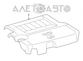 Capacul motorului Lexus ES350 07-12