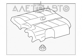 Накладка двигателя Toyota Sienna 11-16 3.5