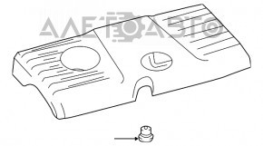 Накладка двигателя Lexus CT200h 11-17