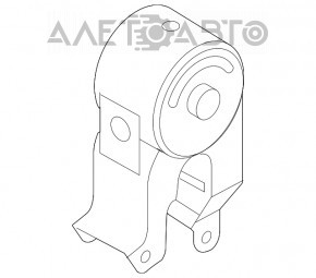 Подушка двигателя задняя Nissan Murano z50 03-08