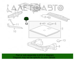 Suport roată de rezervă pentru GMC Terrain 10-17 tip 2