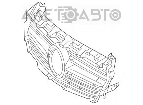 Решетка радиатора grill Mercedes CLA 14-19 сетка