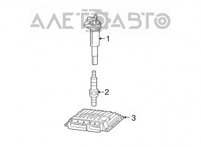 Modulul ECU al motorului BMW X5 E70 07-13 3.0