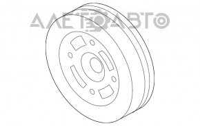 Шкив коленвала Subaru Outback 15-19 2.5 FB25