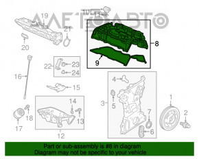 Крышка клапанная Honda Civic X FC 16-21 K20C2 2.0