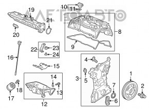 Крышка клапанная Honda Civic X FC 16-21 K20C2 2.0