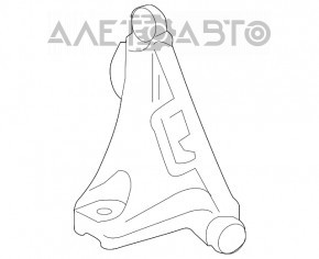 Suportul de montare a suportului motorului Toyota Rav4 19- 2.5