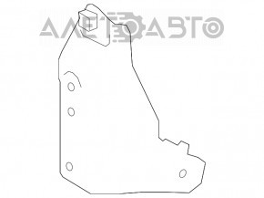 Suportul pentru amortizorul motorului din spatele Lexus RX350 16-22 FWD