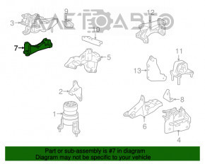 Suport motor dreapta pentru Lexus RX350 RX450h 16-22