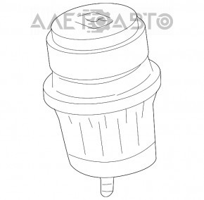 Подушка двигателя левая Lexus IS250 IS300 IS350 06-13 RWD