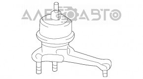 Pernele motorului dreapta Toyota Camry v40 2.4, hibrid