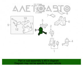 Pernele motorului drept Toyota Avalon 05-12, noi, originale