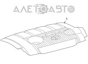 Capac motor Toyota Highlander 14-19 2.7