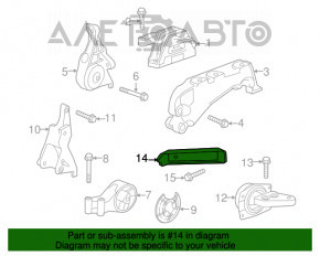 Suportul de montare a cutiei de viteze automata pentru Chevrolet Malibu 13-15 2.4 hibrid.