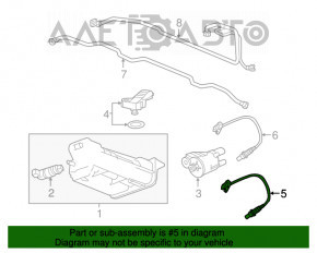 Sonda lambda pentru primul Chevrolet Camaro 16- 2.0