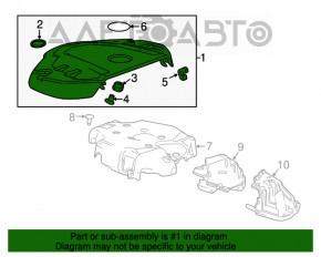 Capacul motorului Chevrolet Camaro 16- 3.6