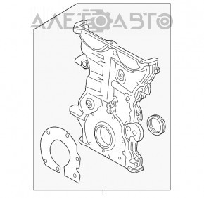 Capota motorului Chevrolet Malibu 16- 1.5T