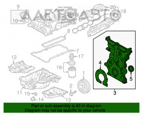 Capota motorului Chevrolet Malibu 16- 1.5T