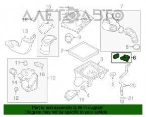 Contor de aer pentru Chevrolet Cruze 11-15