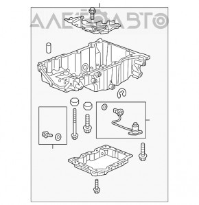 Поддон масляный Chevrolet Impala 14-20 2.5