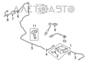 Sonda lambda pentru al doilea Chevrolet Equinox 18-22 LYX