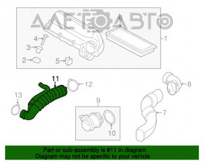 Conducta de aer pentru turbina Mini Cooper S Clubman R55 07-14 1.6 turbo