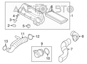 Conducta de aer pentru turbina Mini Cooper S Clubman R55 07-14 1.6 turbo