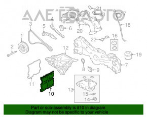 Capac supapă stânga Subaru Outback 15-19 2.5 FB25