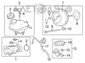 Вакуумный насос Chevrolet Cruze 11-15 в сборе