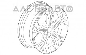 Roata de rezerva pentru Chevrolet Cruze 16- R16 115/70