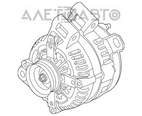 Generatorul GMC Terrain 10-17 2.4 benzina, zumzaie