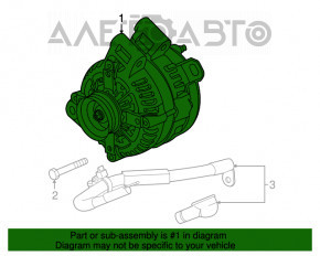 Генератор Chevrolet Equinox 10-17 2.4