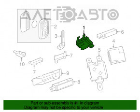 Keyless Entry Key Fob Receiver Module GMC Terrain 18-