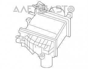 Intercooler stânga Infiniti Q50 16-17 3.0