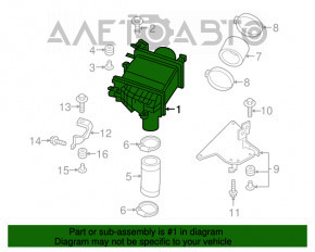 Intercooler stânga Infiniti Q50 16-17 3.0