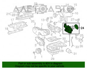 Pompa de ulei Toyota Highlander 01-07