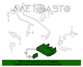 Canistra cu absorbant de carbon Mini Cooper F56 3d 14-