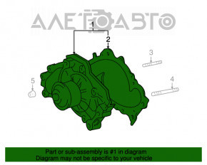 Pompa de apa 3MZ-FE Lexus ES330 noua originala OEM