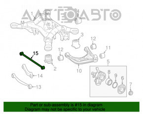 Pârghie de reglare a camberului spate stânga Mercedes X164 GL W164 ML W251 R