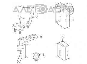 ABS ABS Mercedes W164 ML W251 R