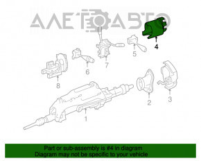 Обрамление рулевой колонки Mercedes W164 ML беж