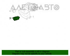 Блок реле в коробе передний Mercedes W164 ML