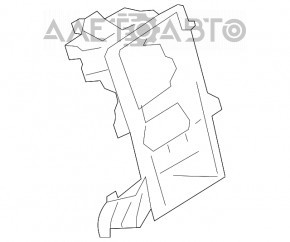 Карман передней панели Mercedes W164 ML