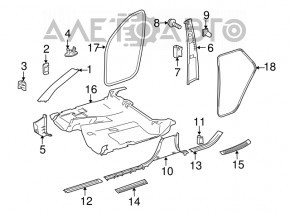 Capacul amortizorului din față dreapta Mercedes W164 ML bej