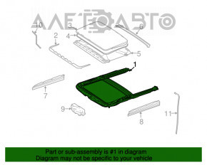 Chatul este asamblat Mercedes X164 GL