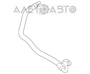 Трубка маслорадиатора возвратная верхняя BMW X5 E70 07-13